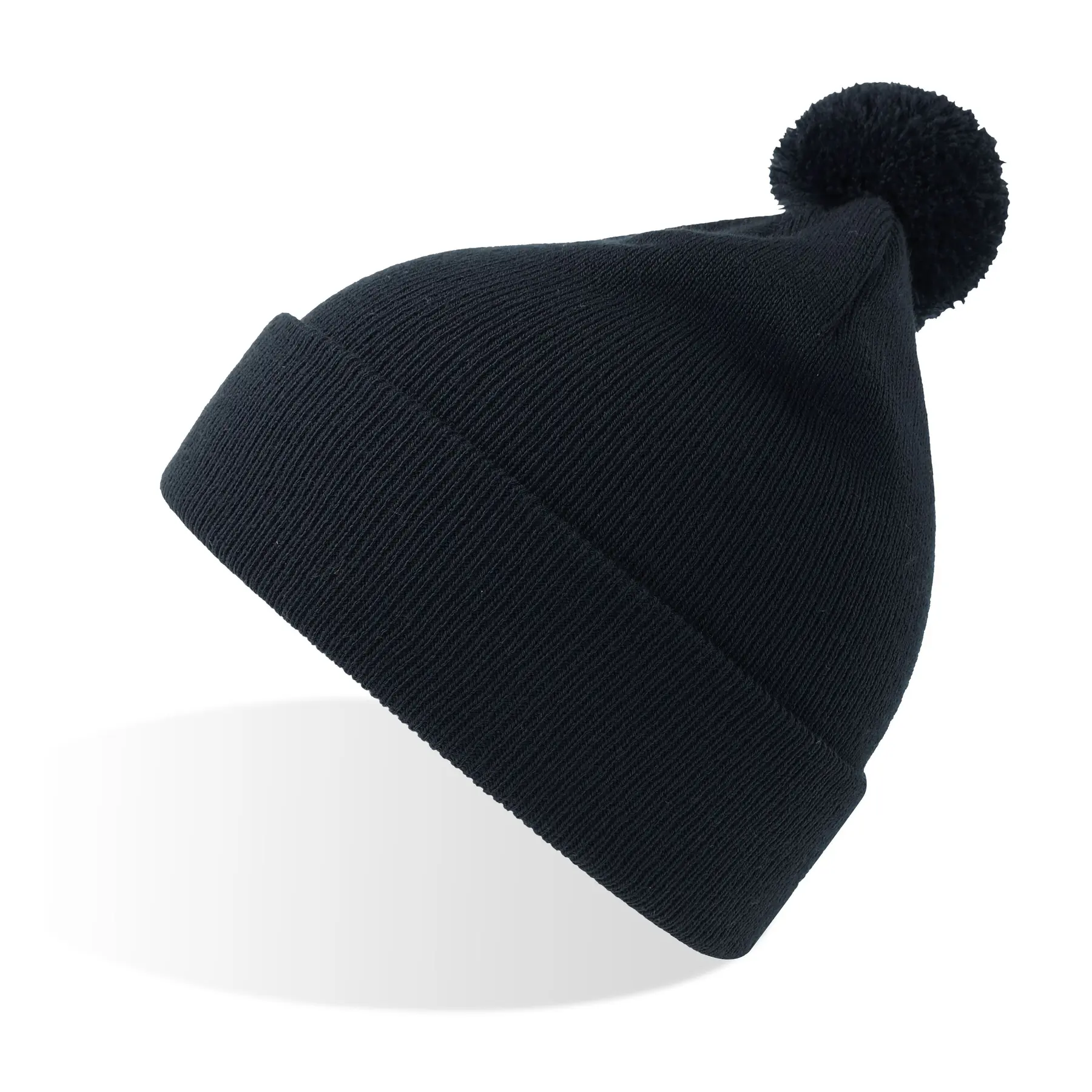 Mütze mit Bommel Kind Atlantis Headwear WIND