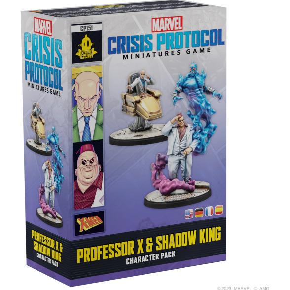 0841333123260 - Figurine Professor X & Der Schattenkönig Marvel Crisis Protocol