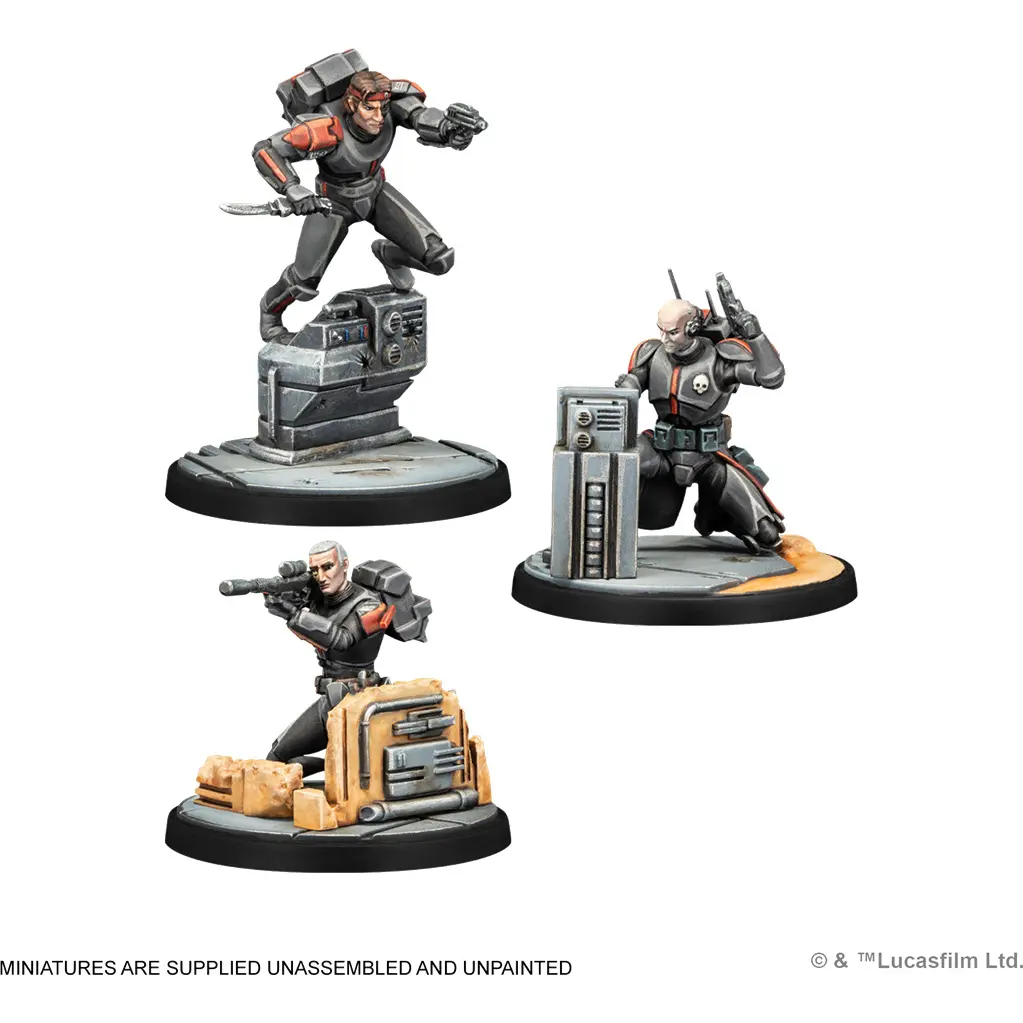 0841333124748 - Star Wars Shatterpoint - Clone Force 99 Squad Pack (Squad-Pack Kloneinheit 99)