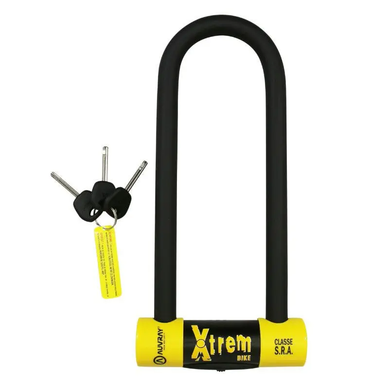 Velo Store - UK Approved bicycle lock without bracket (class sra) security level 10-10 Auvray Extrem | Extra 10% off with Subscription, Postage £16.79 to UK Fedex.
