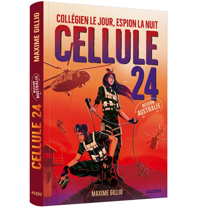 Livre pour cellule 24 mission australie Auzou