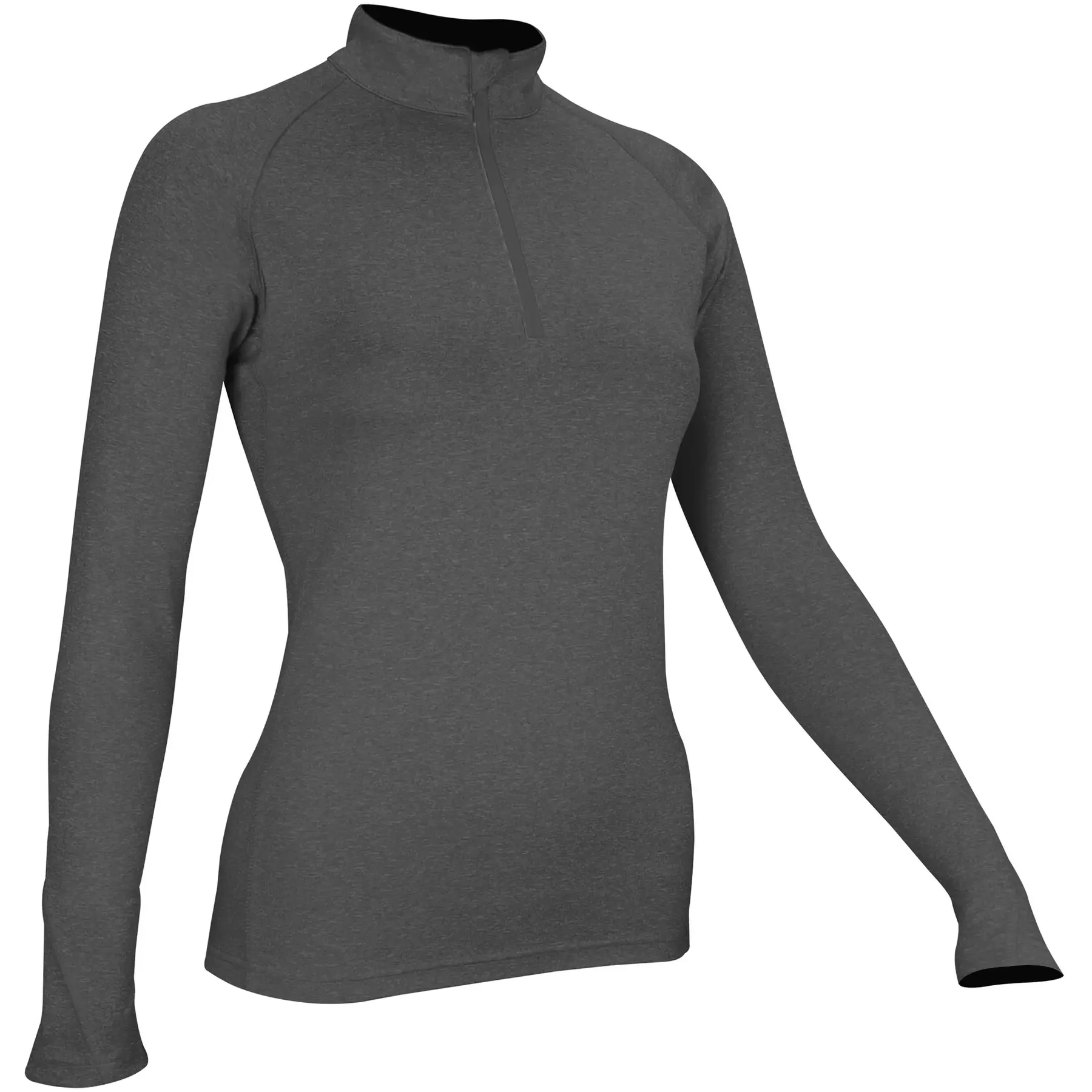 Women's Long Sleeve 1/4 Zip T-Shirt Avento