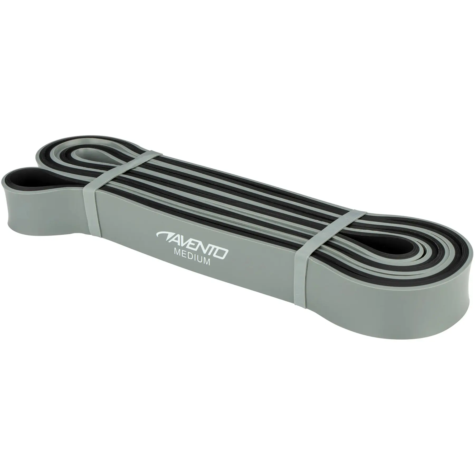 Avento Unisex Gris Elastic Bands Medium