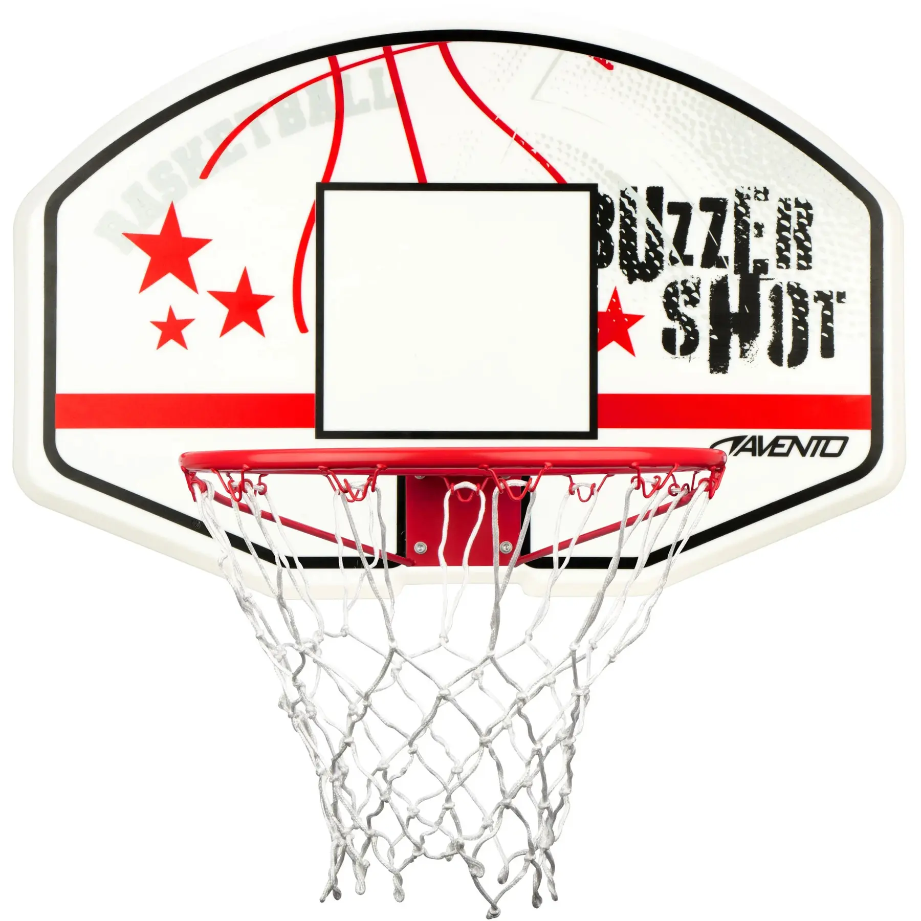 Basketball-Board + Korb + Netz Avento BuzzerShot