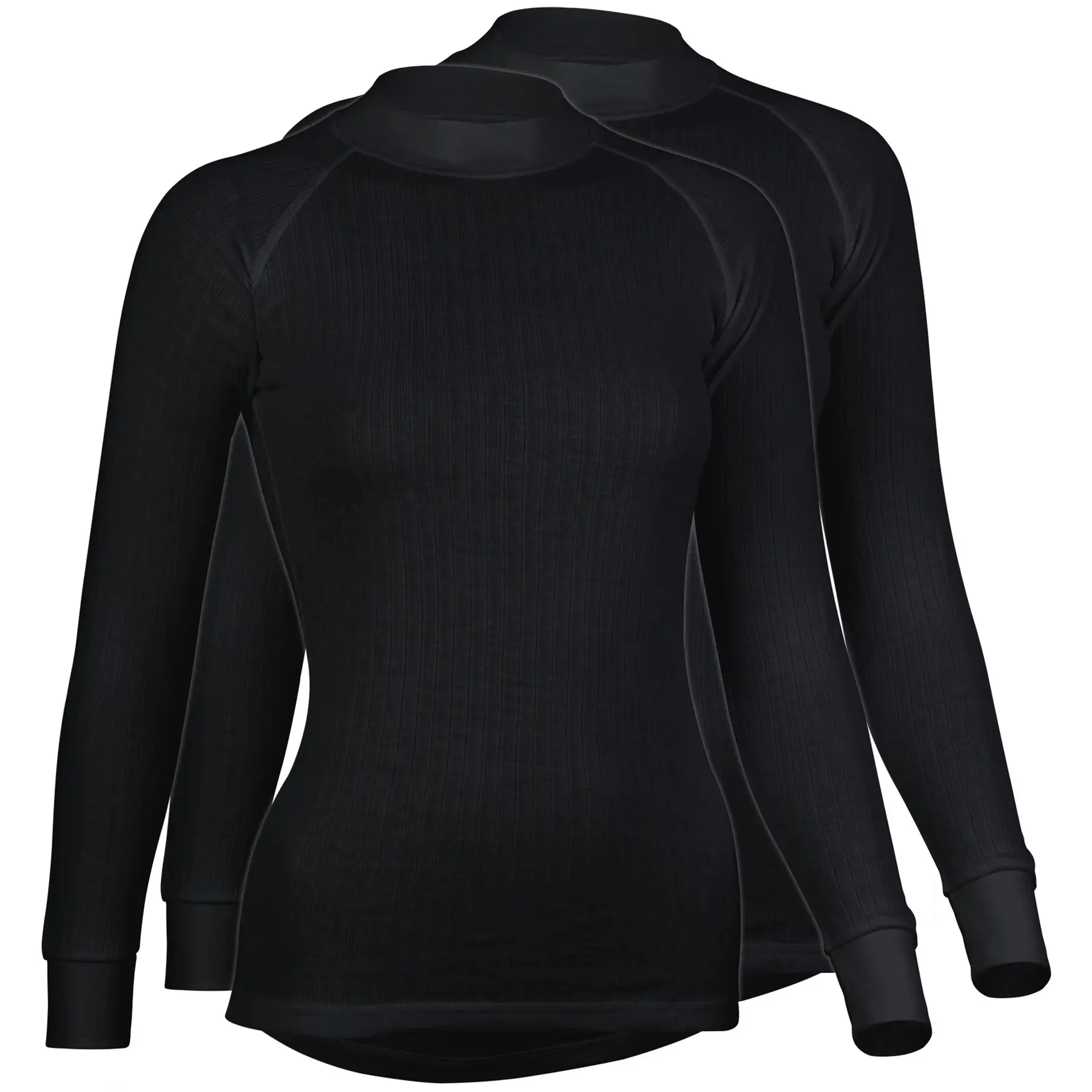 Langarm-Kompressionsshirt Damen Avento (x2)