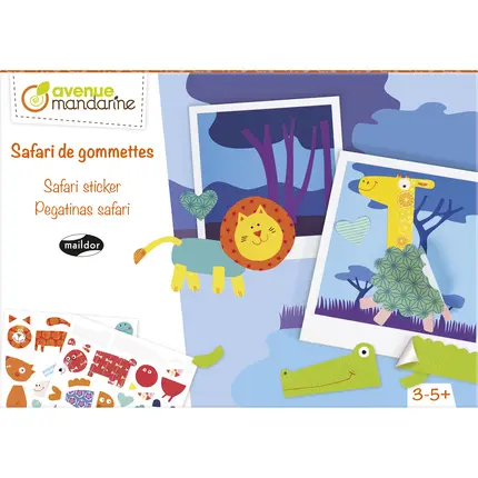 Kreativbox - Gummibärchen-Safari Avenue Mandarine