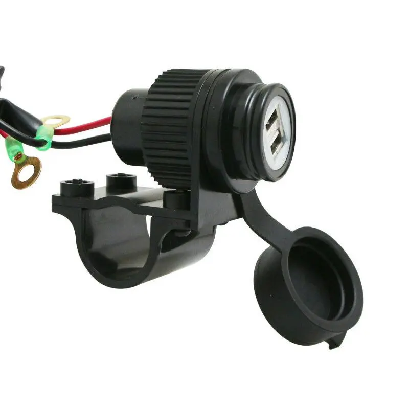 Dubbele usb oplader + stuurhouder Avoc