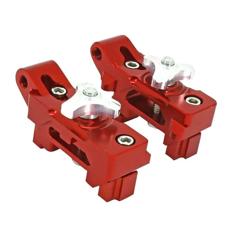 Paar Kettenspanner Justierer Avoc Yamaha 700 Mt-07 2014+2020 Cnc Anodise
