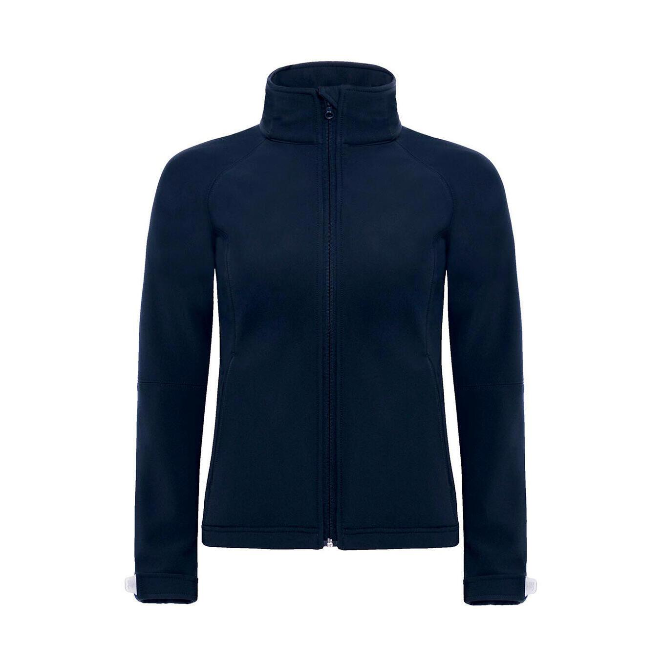 Felpa softshell da donna con cappuccio