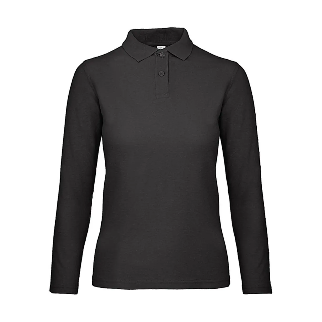 Polo-Shirt, Langarm, Damen B&C Id.001 Lsl