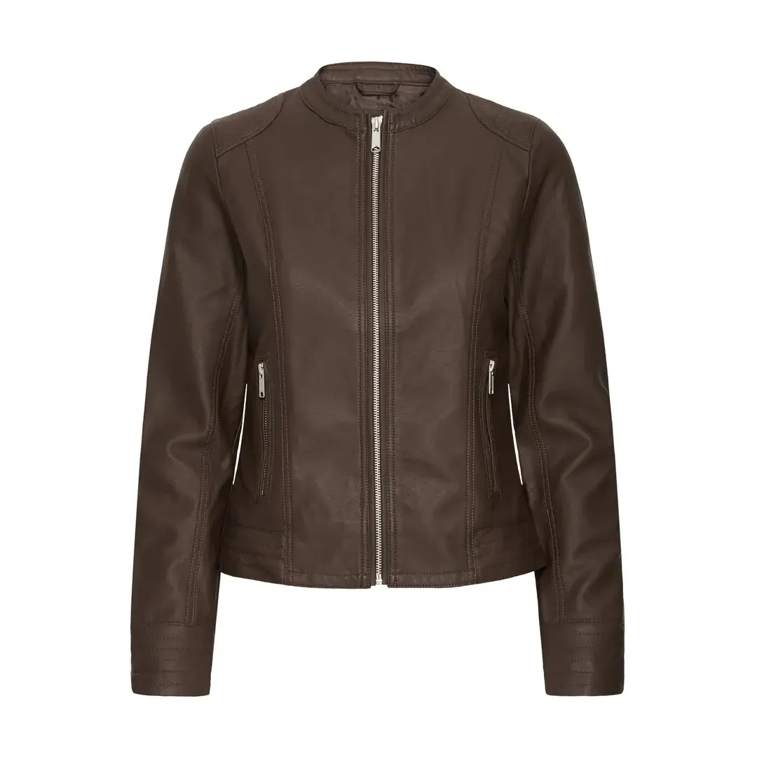 Giacca di pelle da donna b.young Acom