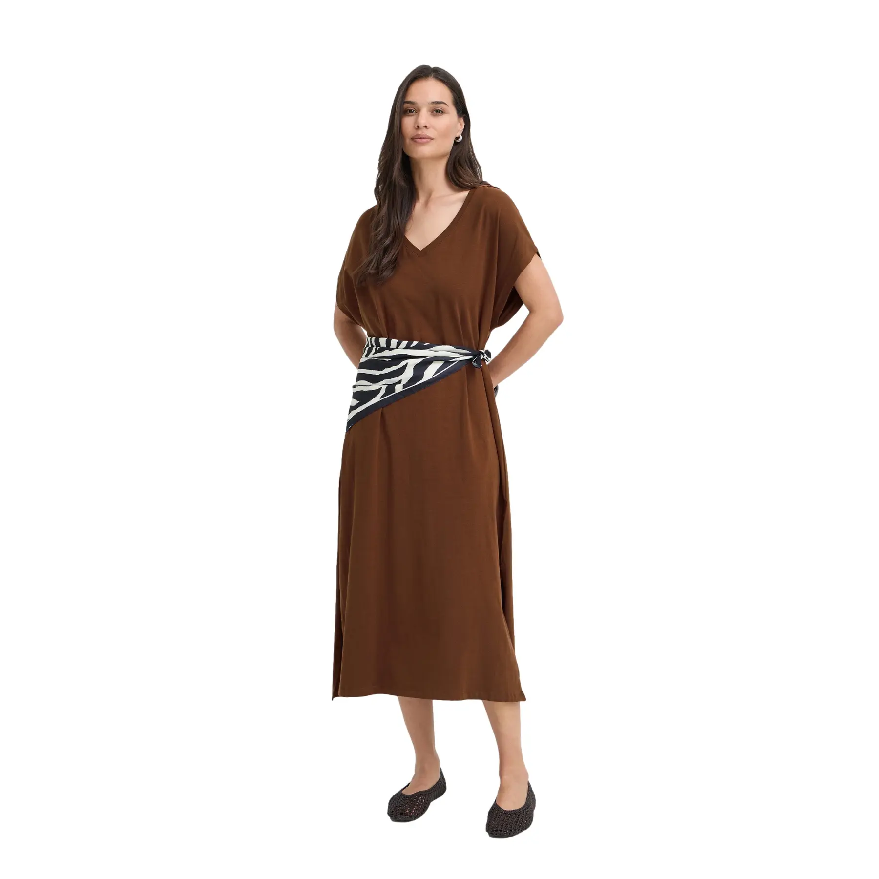 Kleid, lang, Damen b.young Pandinna