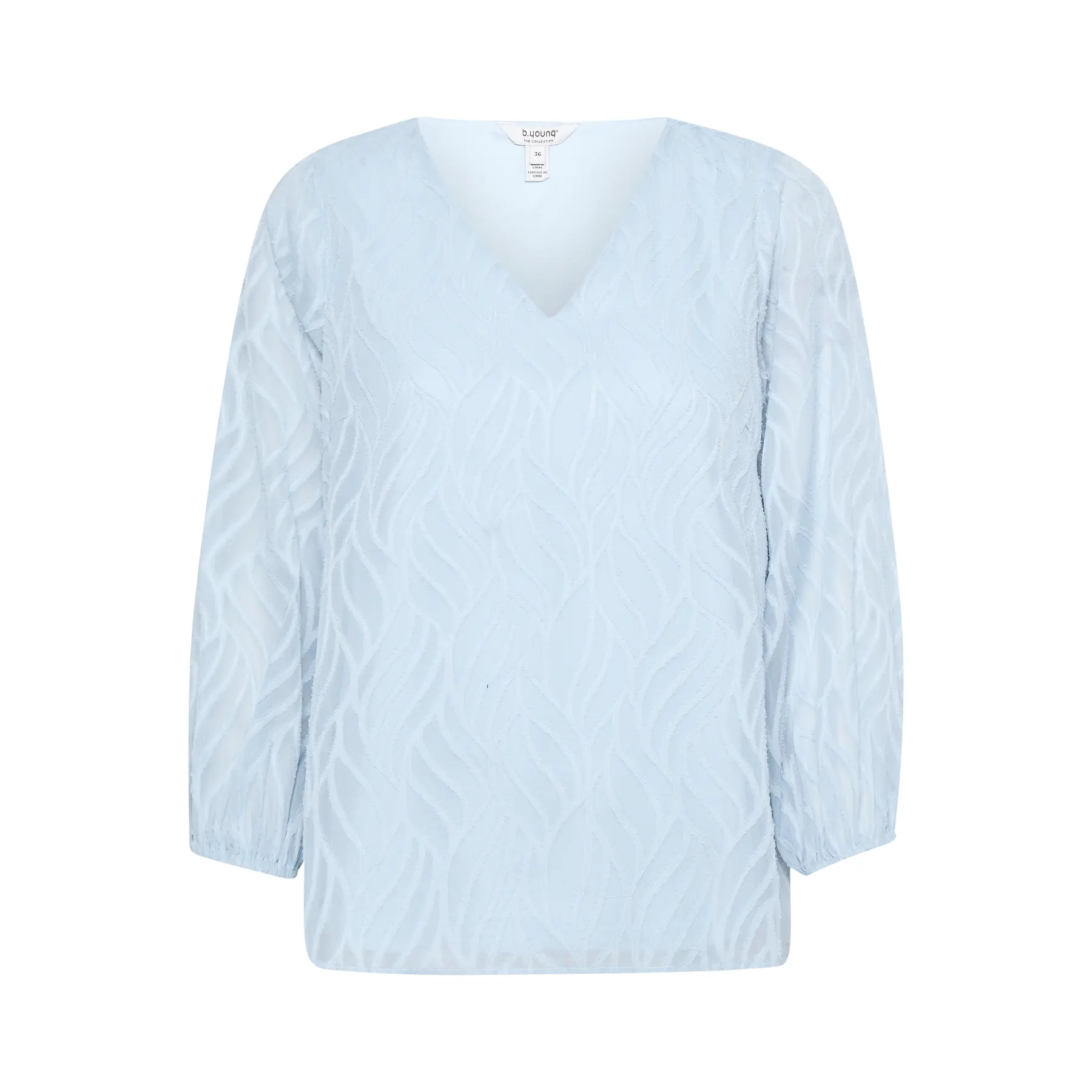 Damen V-Ausschnitt Bluse b.young Frikke