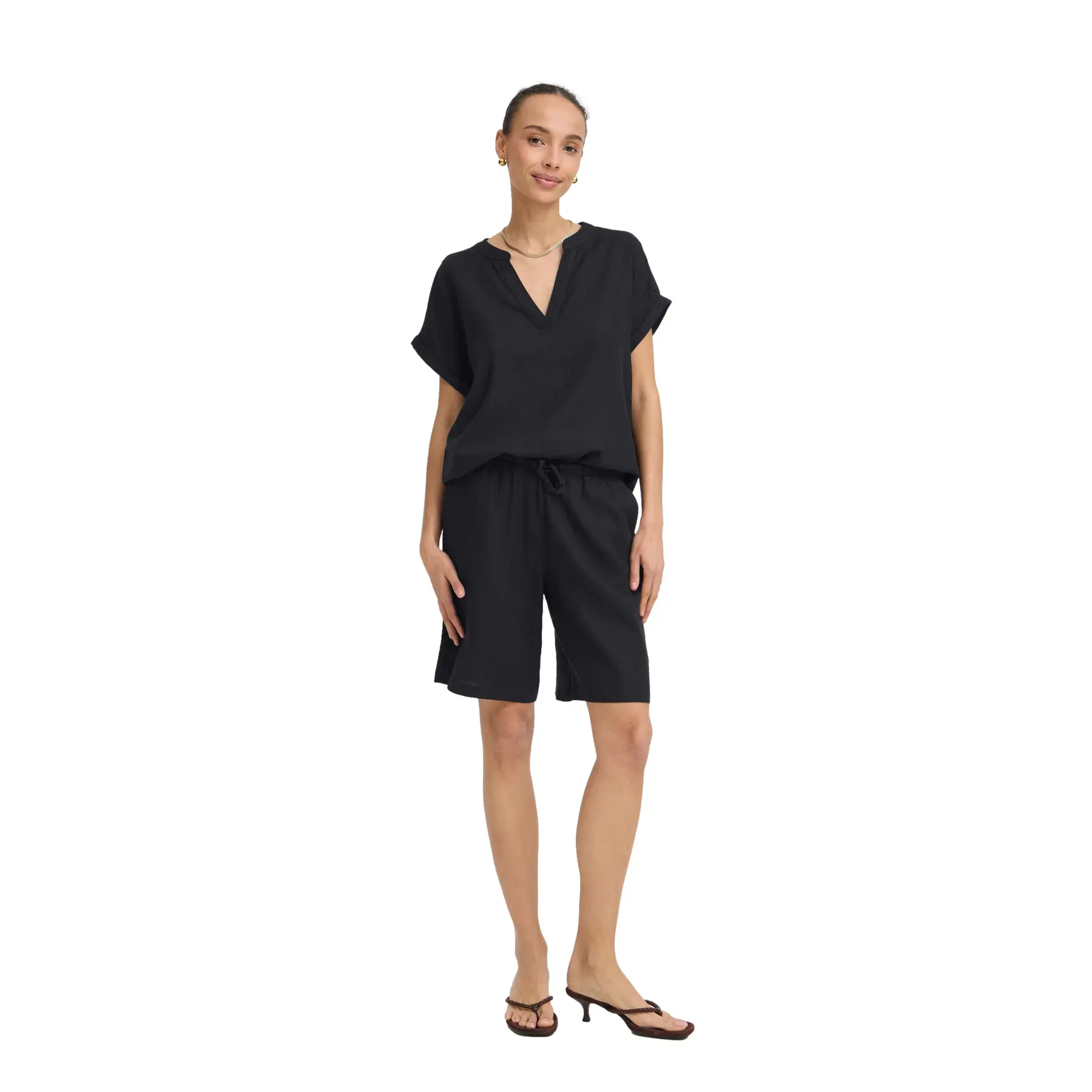 Short in viscosa donna b.young BYFALAKKA