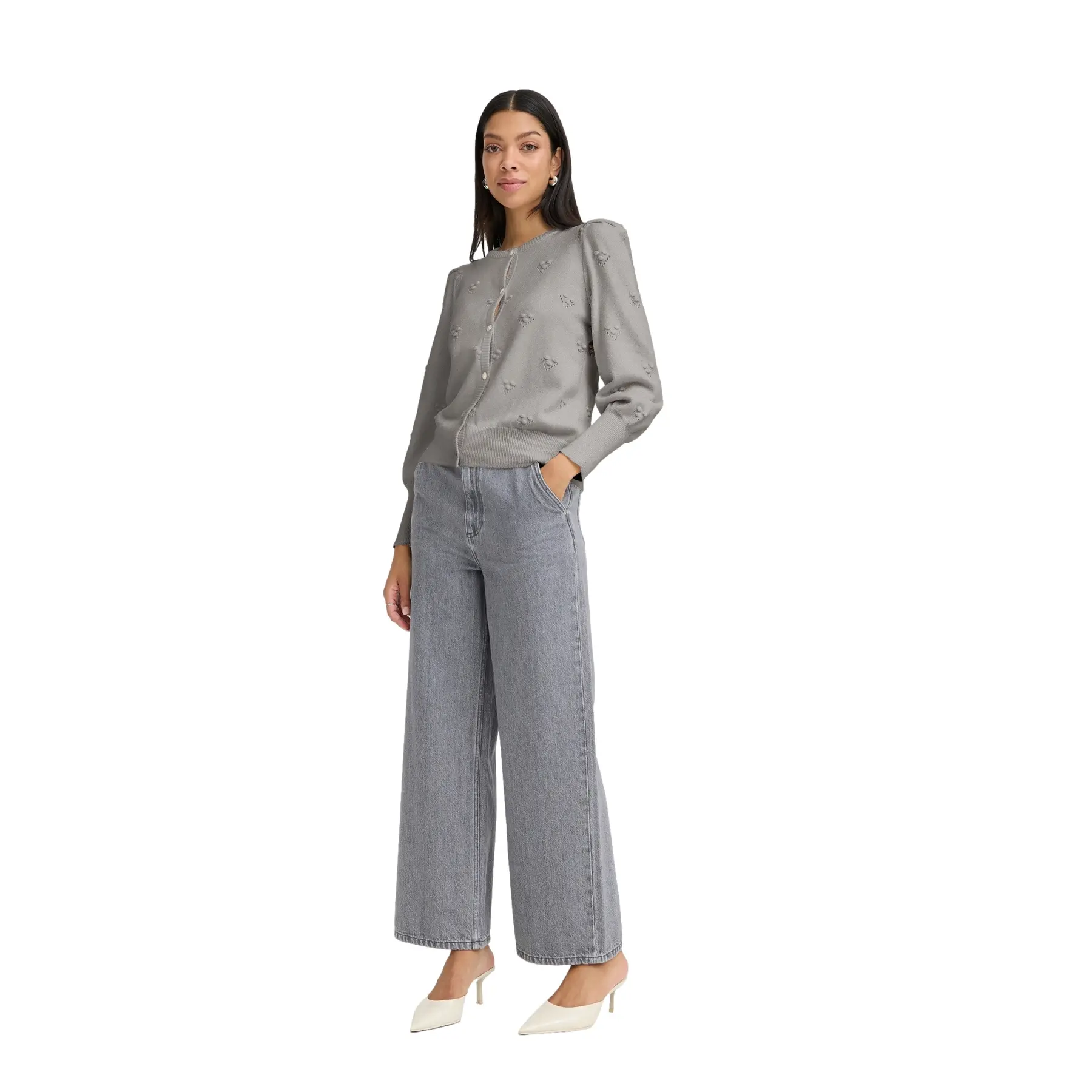 Cardigan strutturato donna b.young Manina