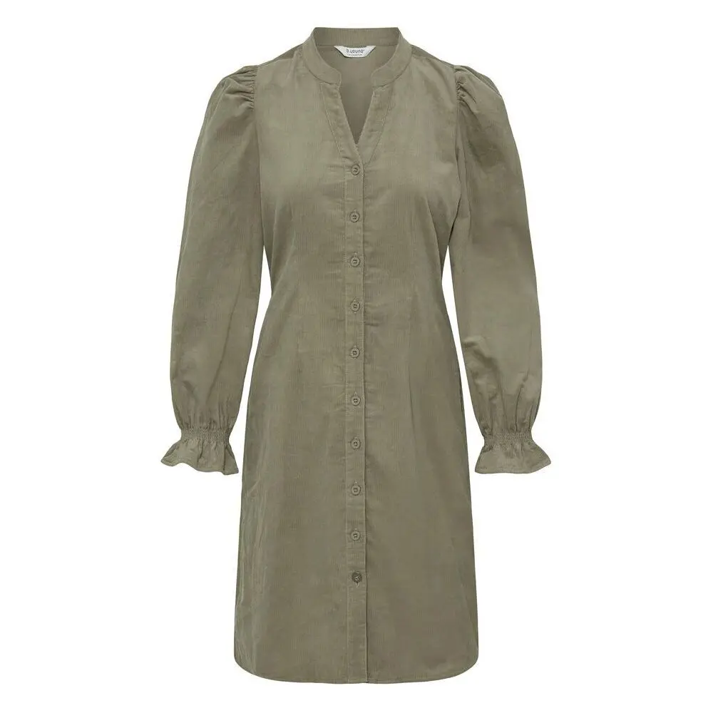 Image of Damen V-Ausschnitt Kleid b.young BYDenord