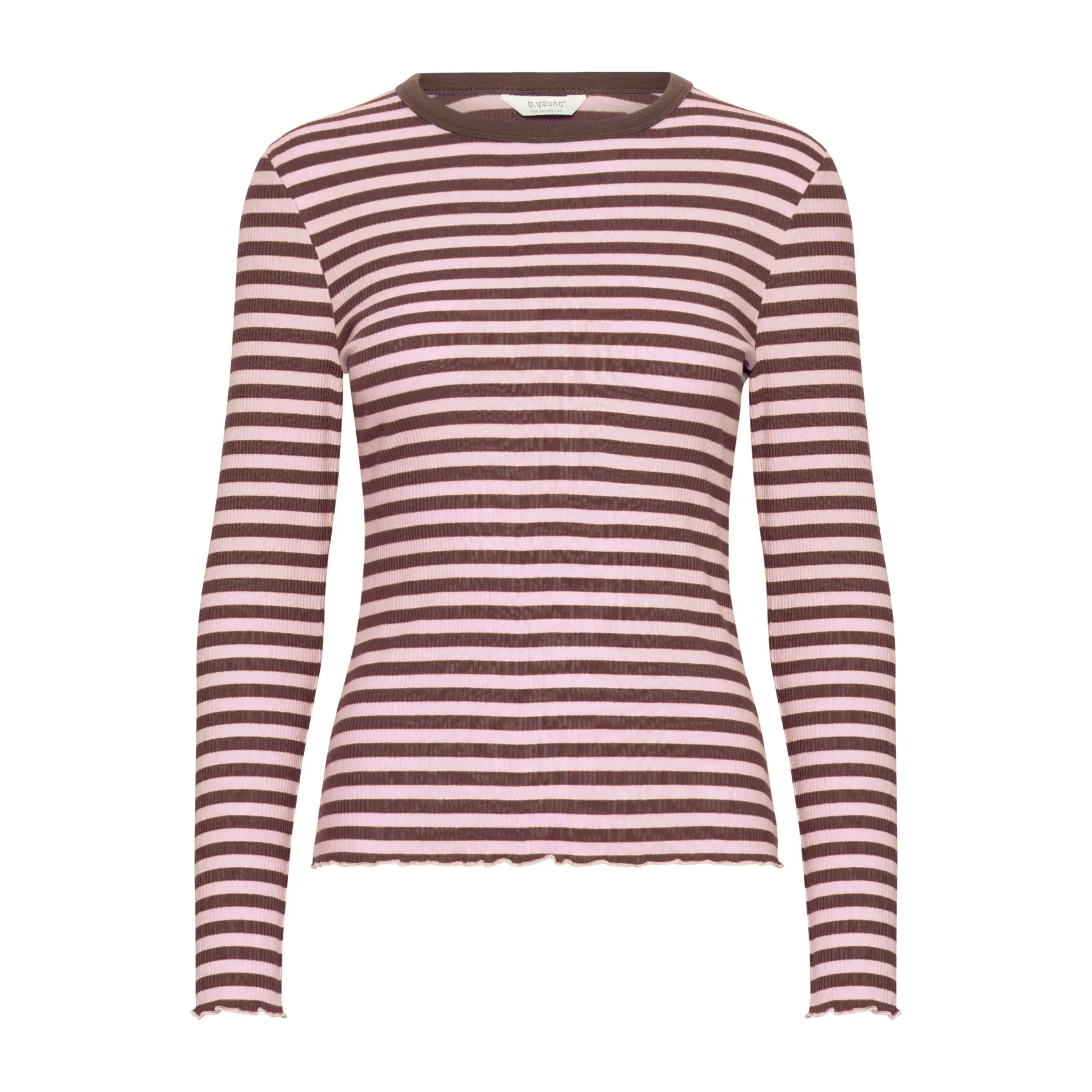 Langarmshirt b.young Sinne Rib