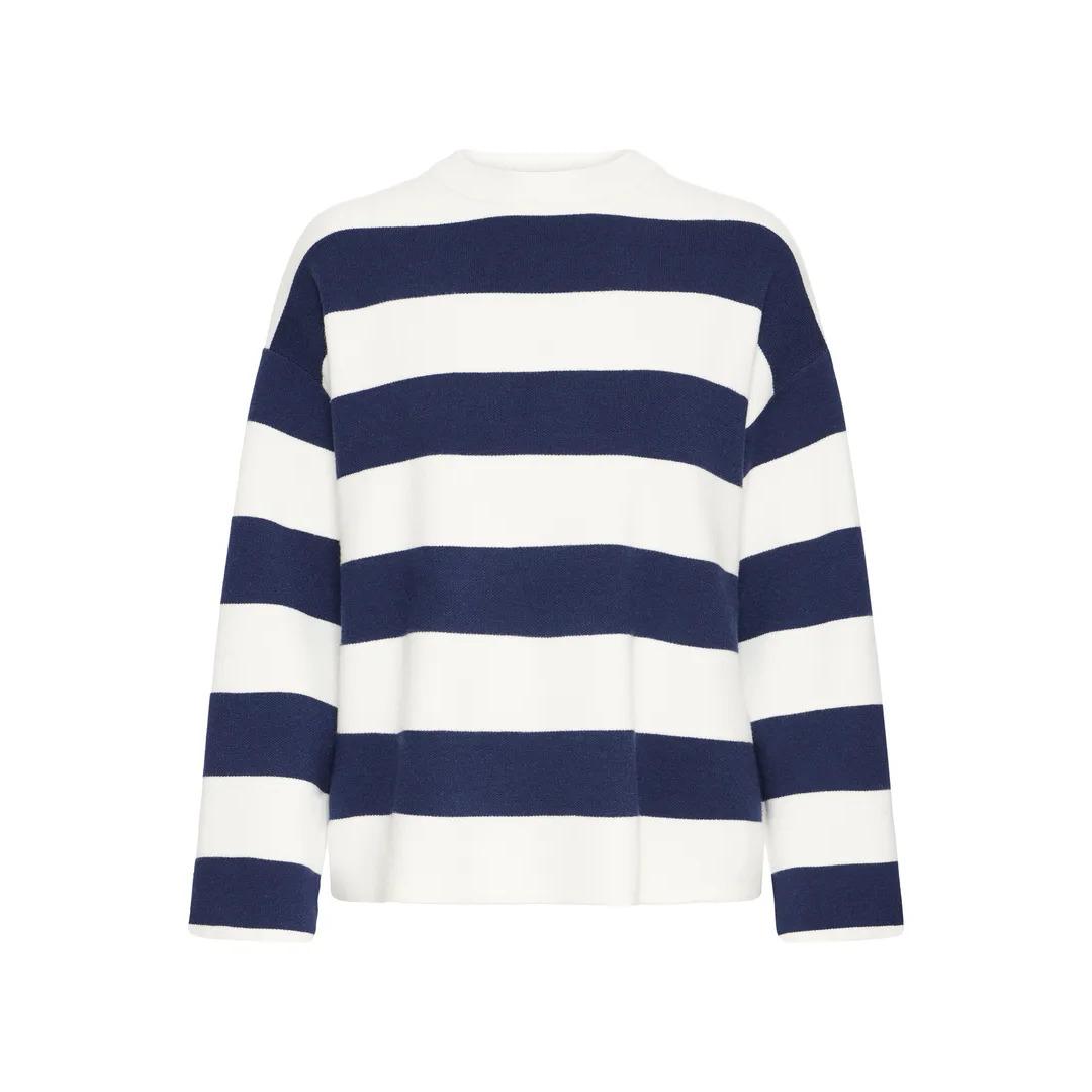 Maglione a righe da donna b.young Byotari