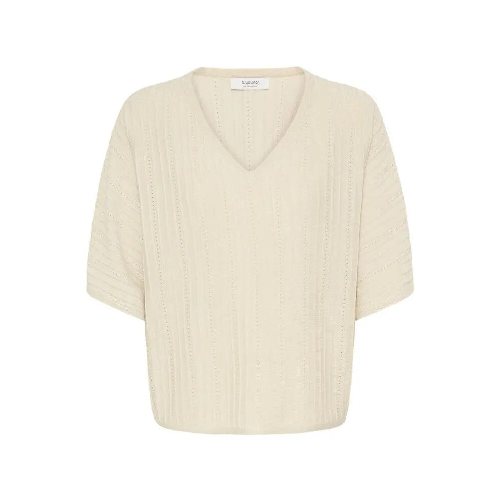 Maglione col V donna b.young Mobbe 2