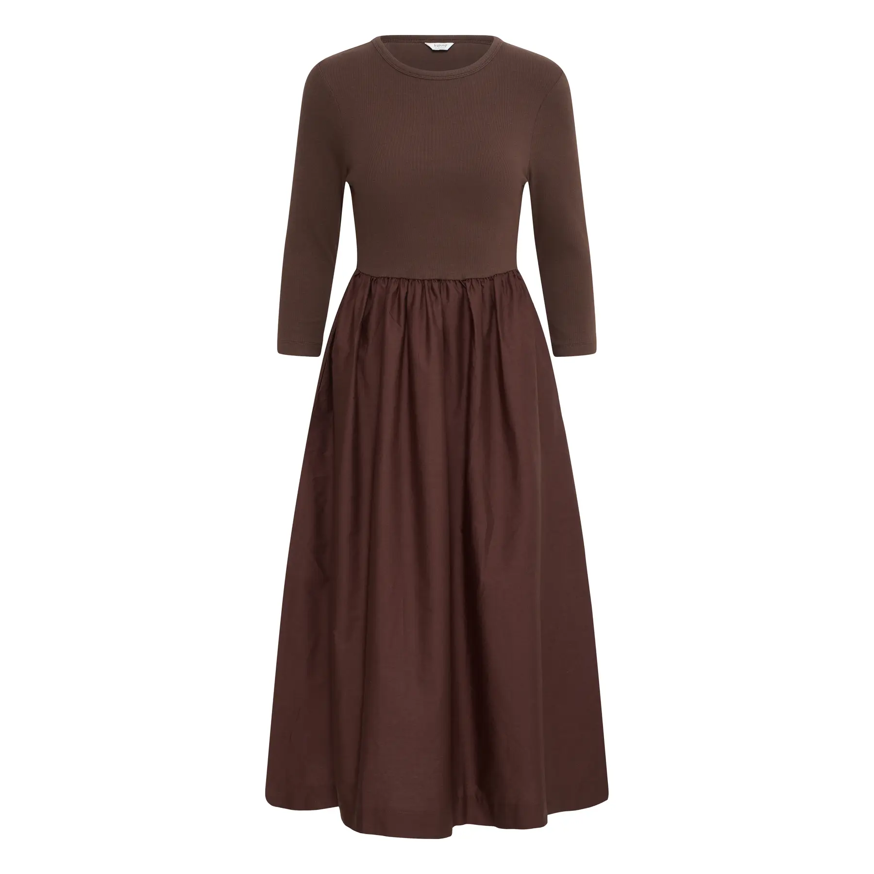 Kleid Rundhalsausschnitt Damen b.young Sunnia