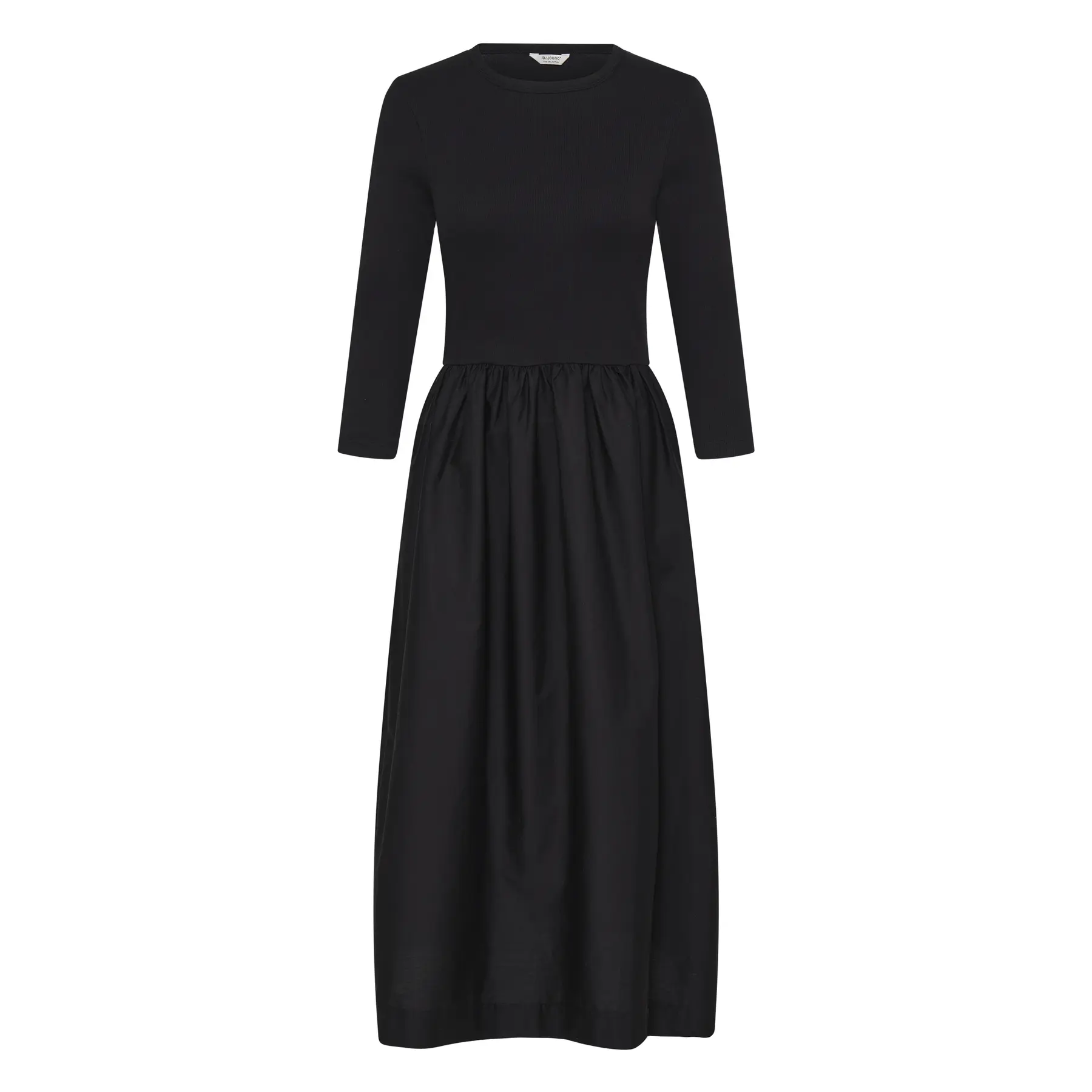 Kleid Rundhalsausschnitt Damen b.young Sunnia