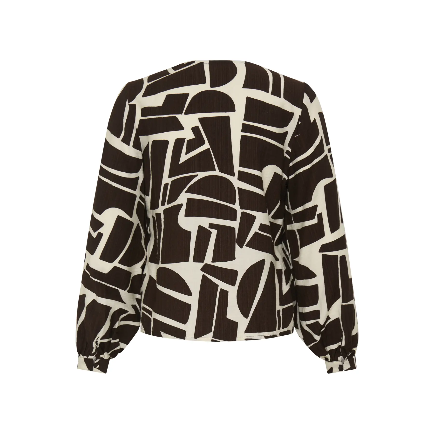 Blusa a scollo a V da donna b.young BYIKAIA
