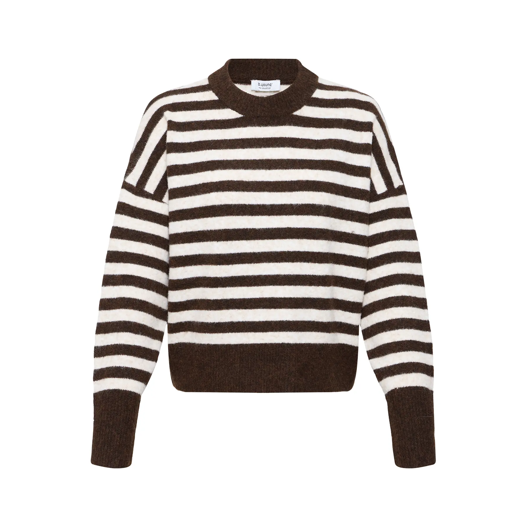 B.young Marron Woman Sweater Omea