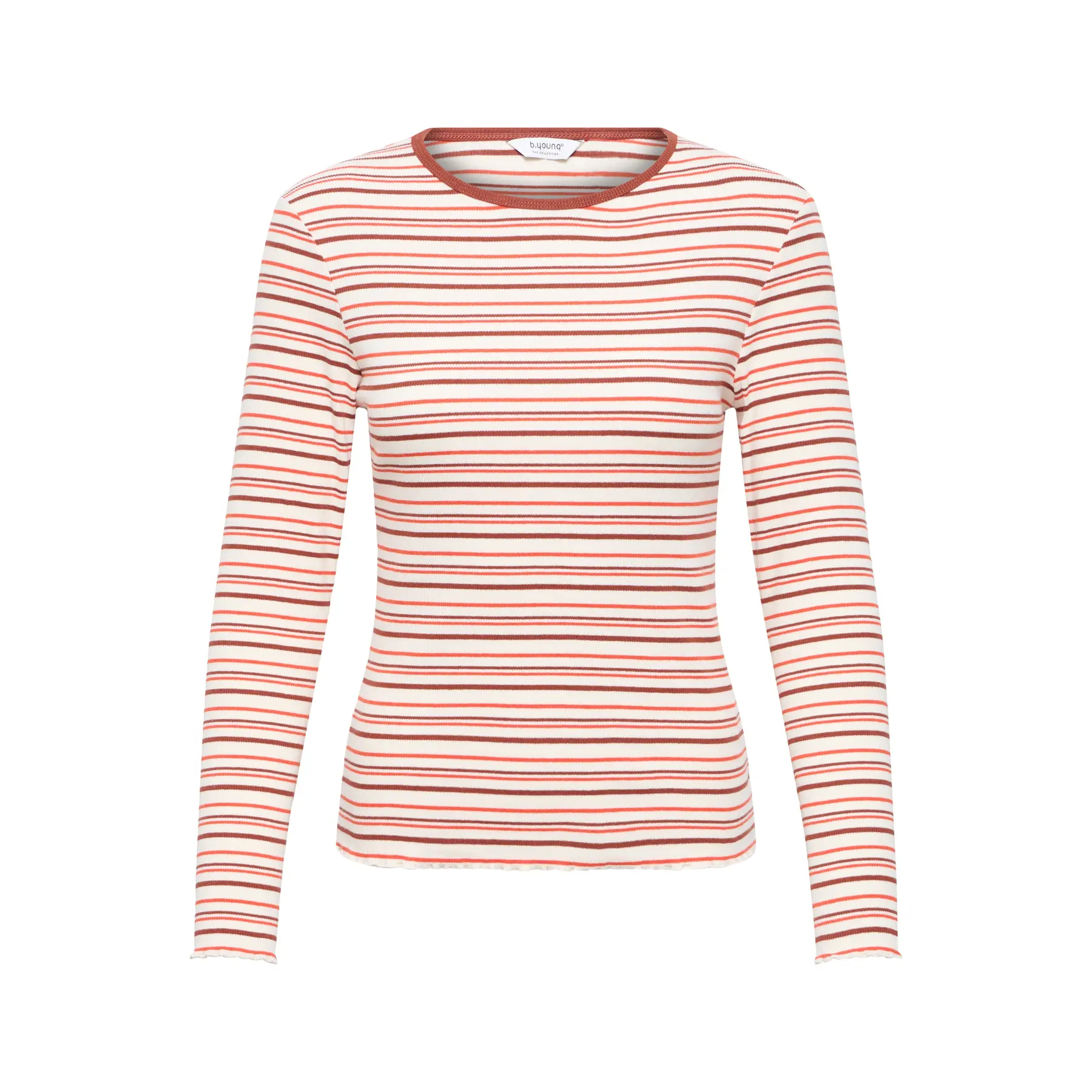 B.young Women's Blanc Long Sleeve T-Shirt Tone