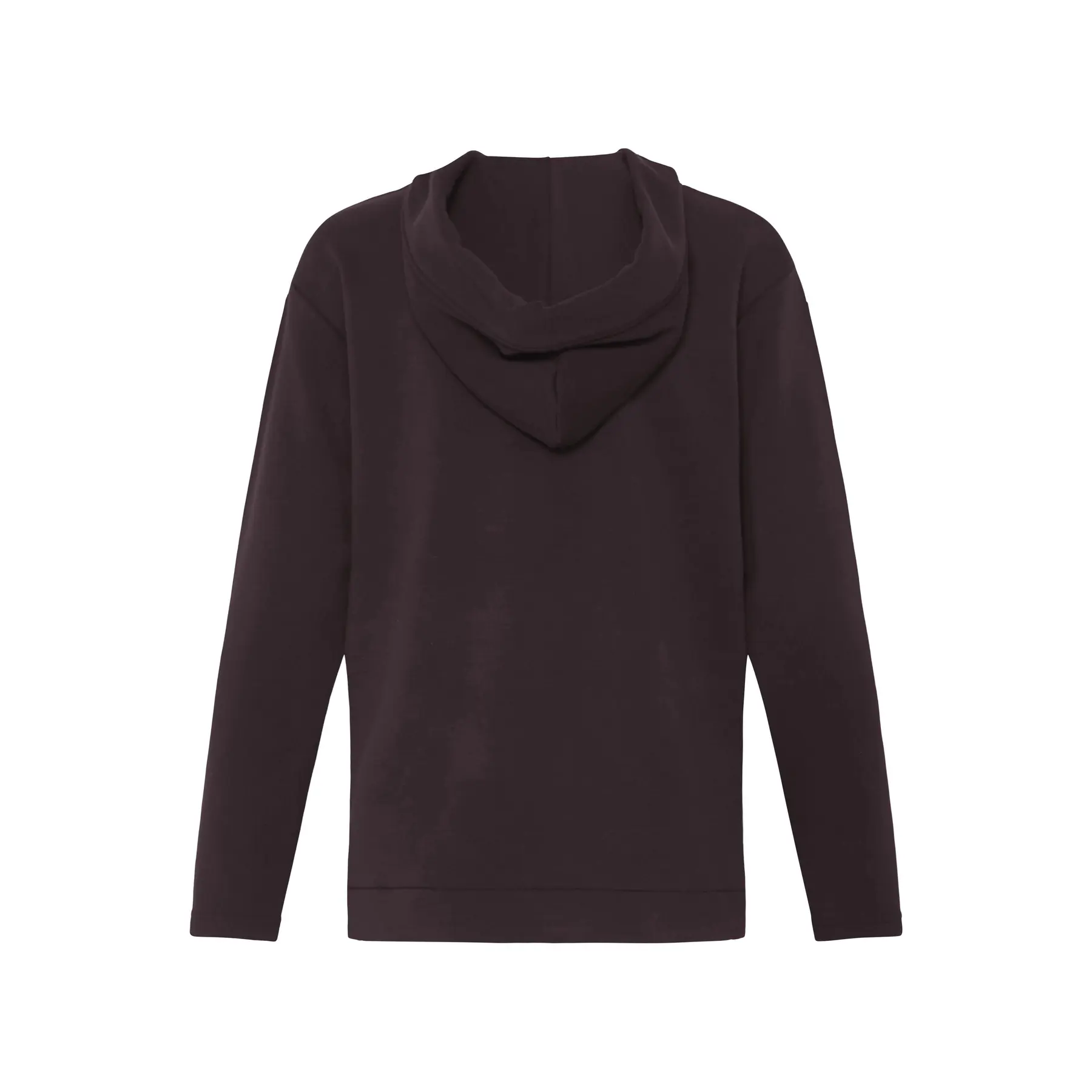 Felpa con cappuccio a V donna b.young Pusti