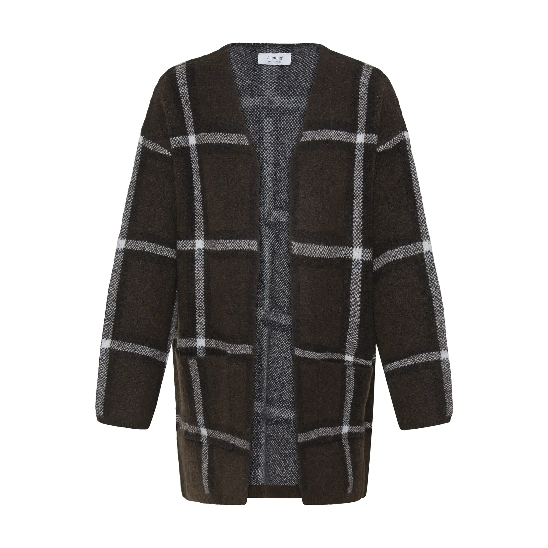 Karierte Damen-Cardigan b.young Odell