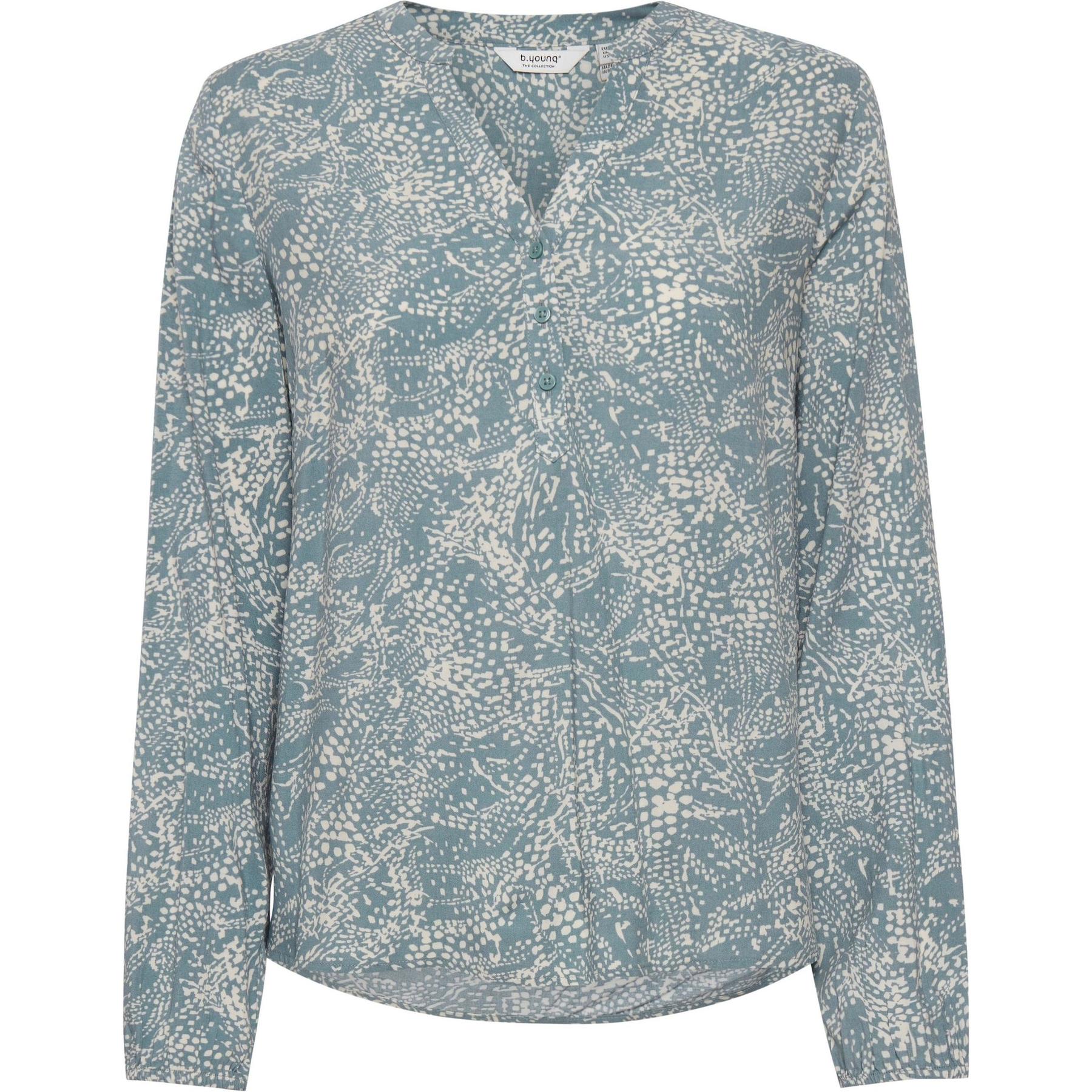 5715170032922 - Hemd mit V-Ausschnitt Frau byoung Bymmjoella 2 5715170032922 - Hemd mit V-Ausschnitt Frau byoung Bymmjoella 2