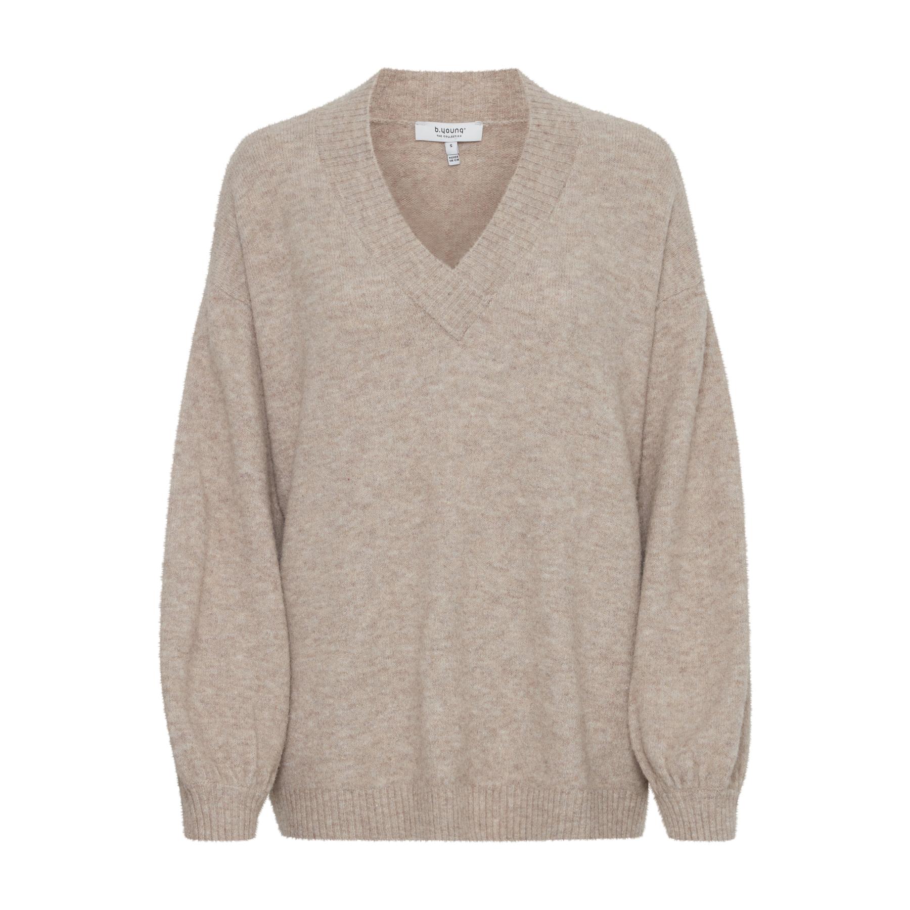 5715572996952 - Pullover mit V-Ausschnitt Damen byoung Omea 5715572996952 - Pullover mit V-Ausschnitt Damen byoung Omea