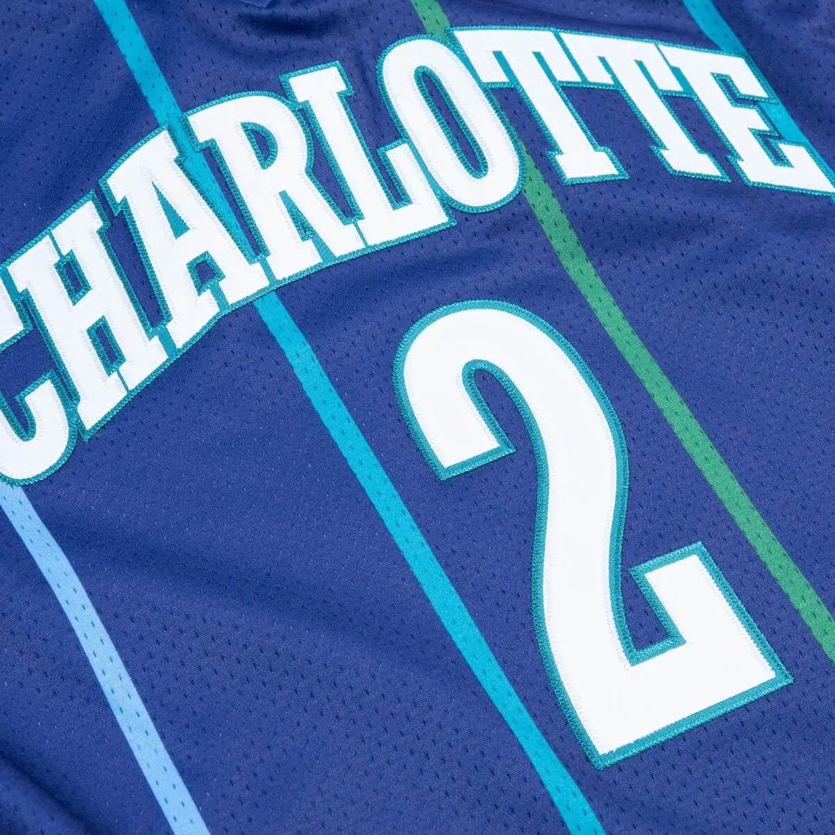 Maillot NBA Larry Johnson Charlotte Hornets - Champion Taille Large Blanc