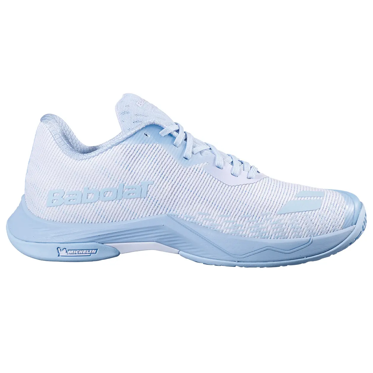 Babolat Shadow Spirit 2 dames badmintonschoen - wit / blauw - maat 39