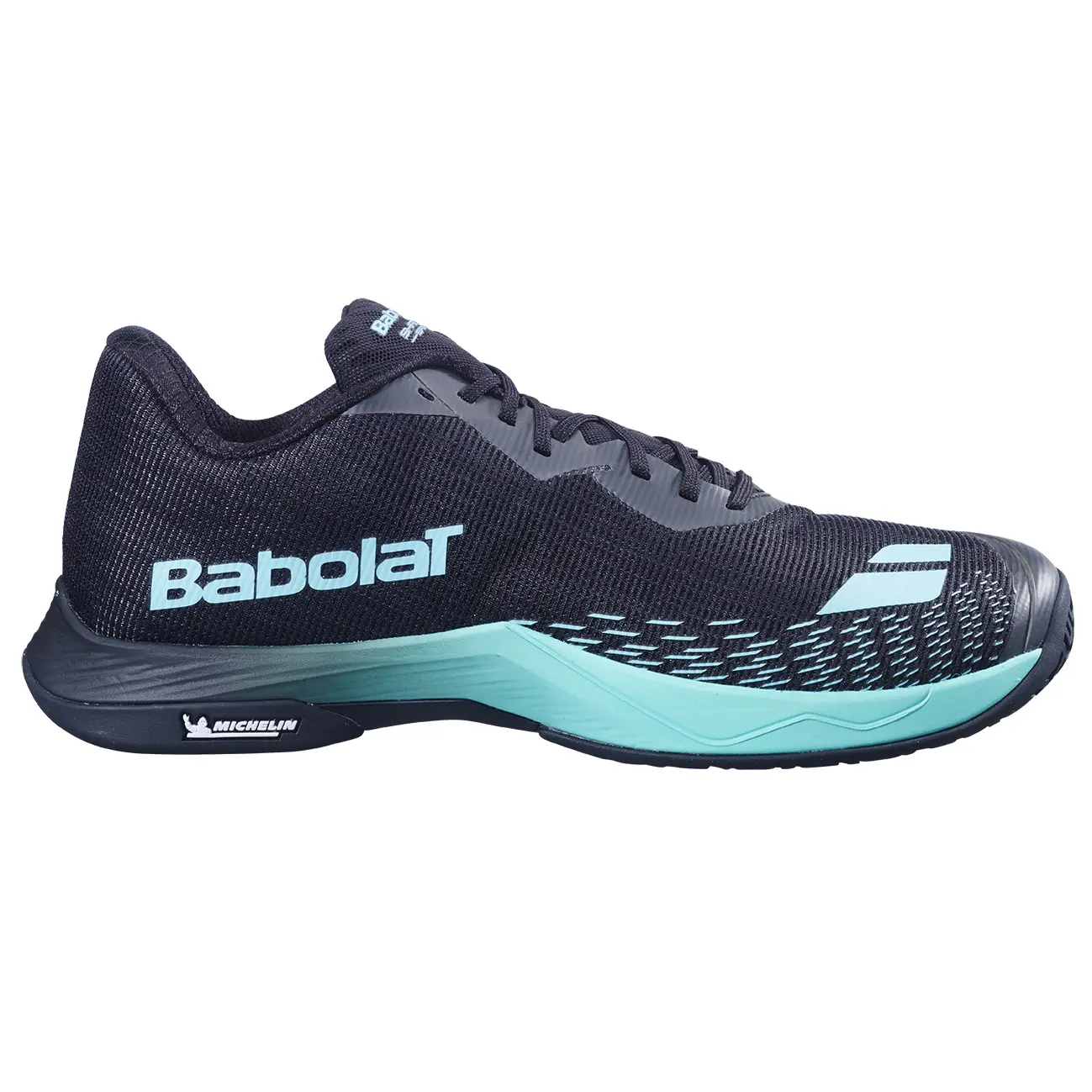 Babolat Shadow Spirit 2 - Herenschoenen - Zwart/Cyaan - Maat 42