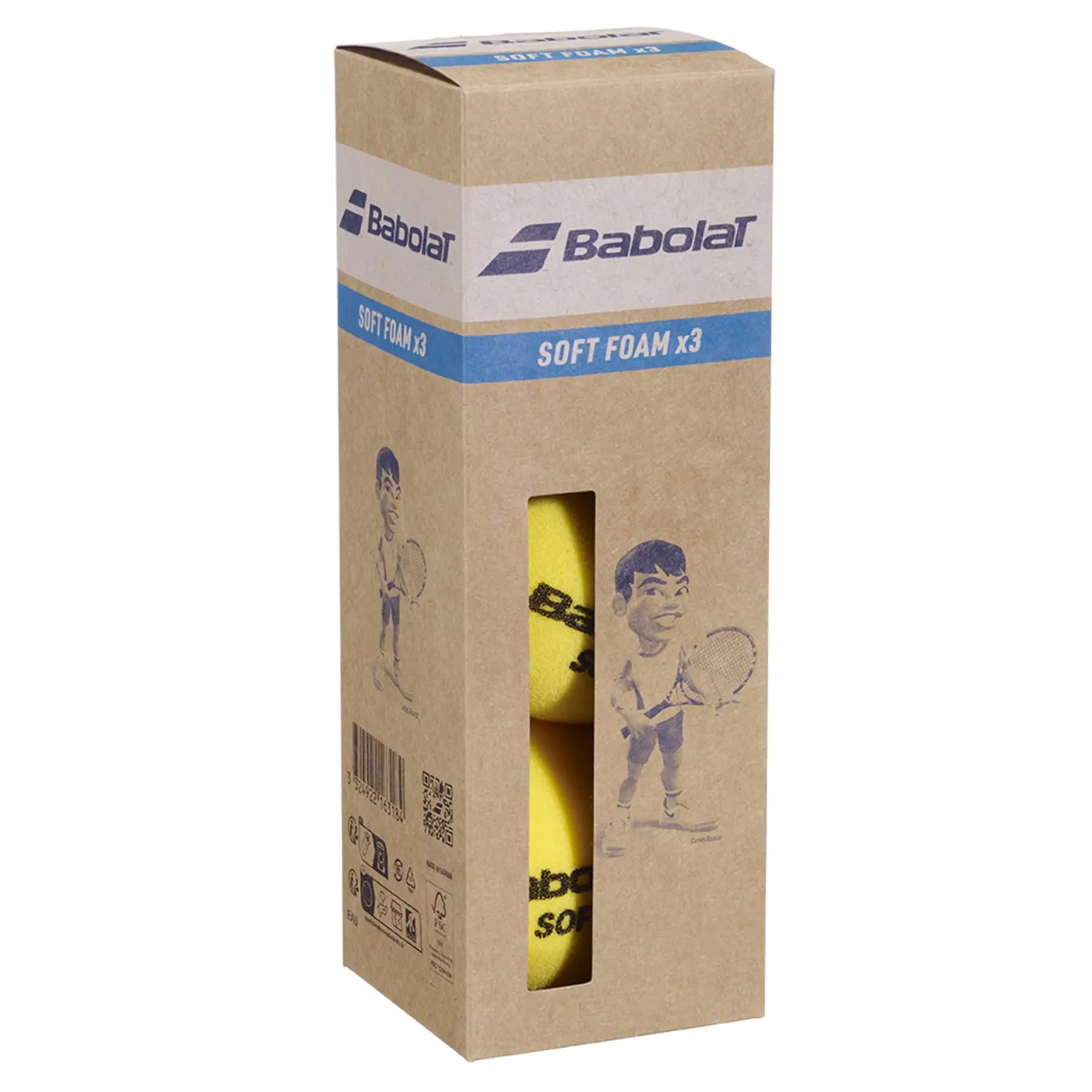 Tennisball Kind Babolat Soft Foam (x3)