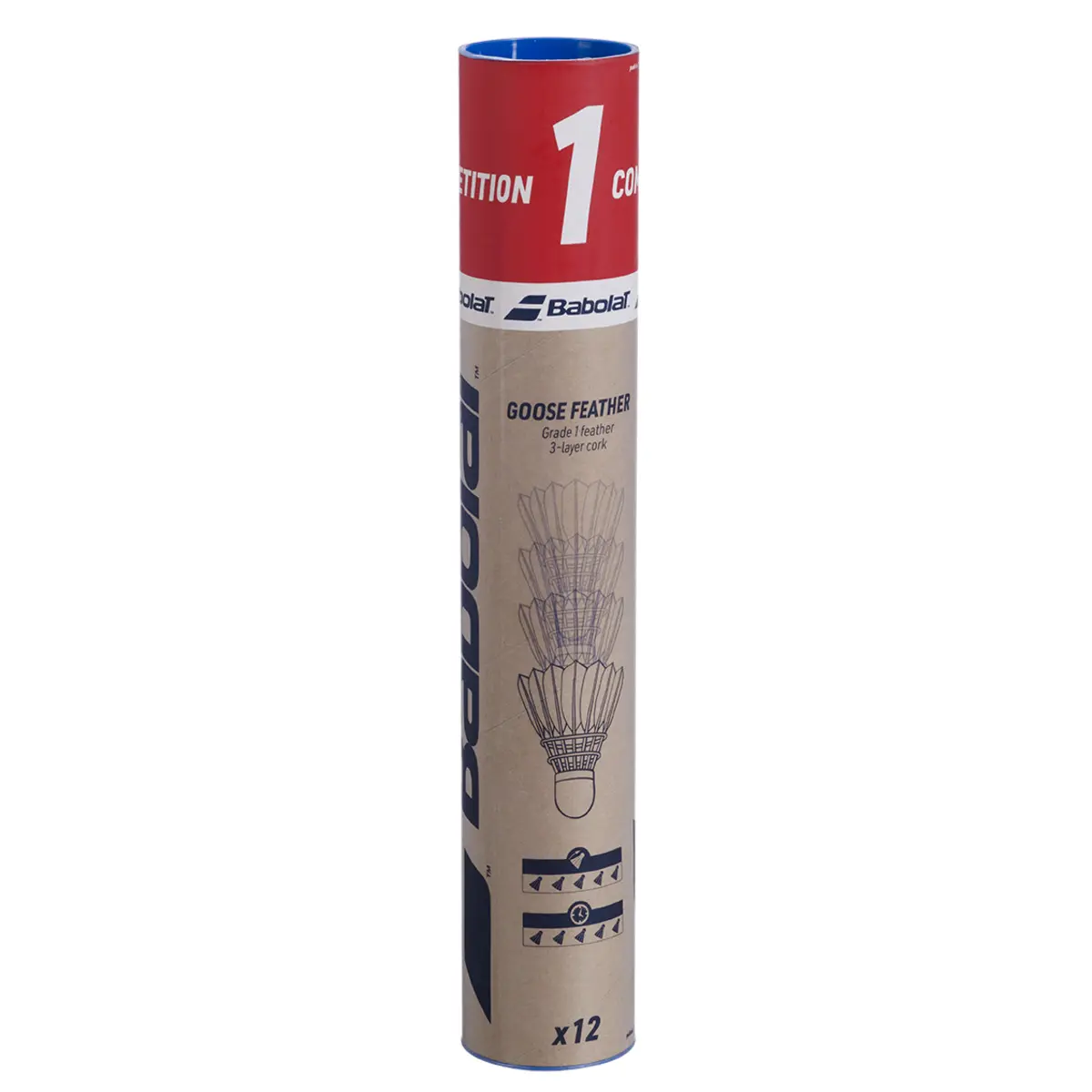Babolat Babolat 1 - Badminton Shuttlecock - Snelheid 77