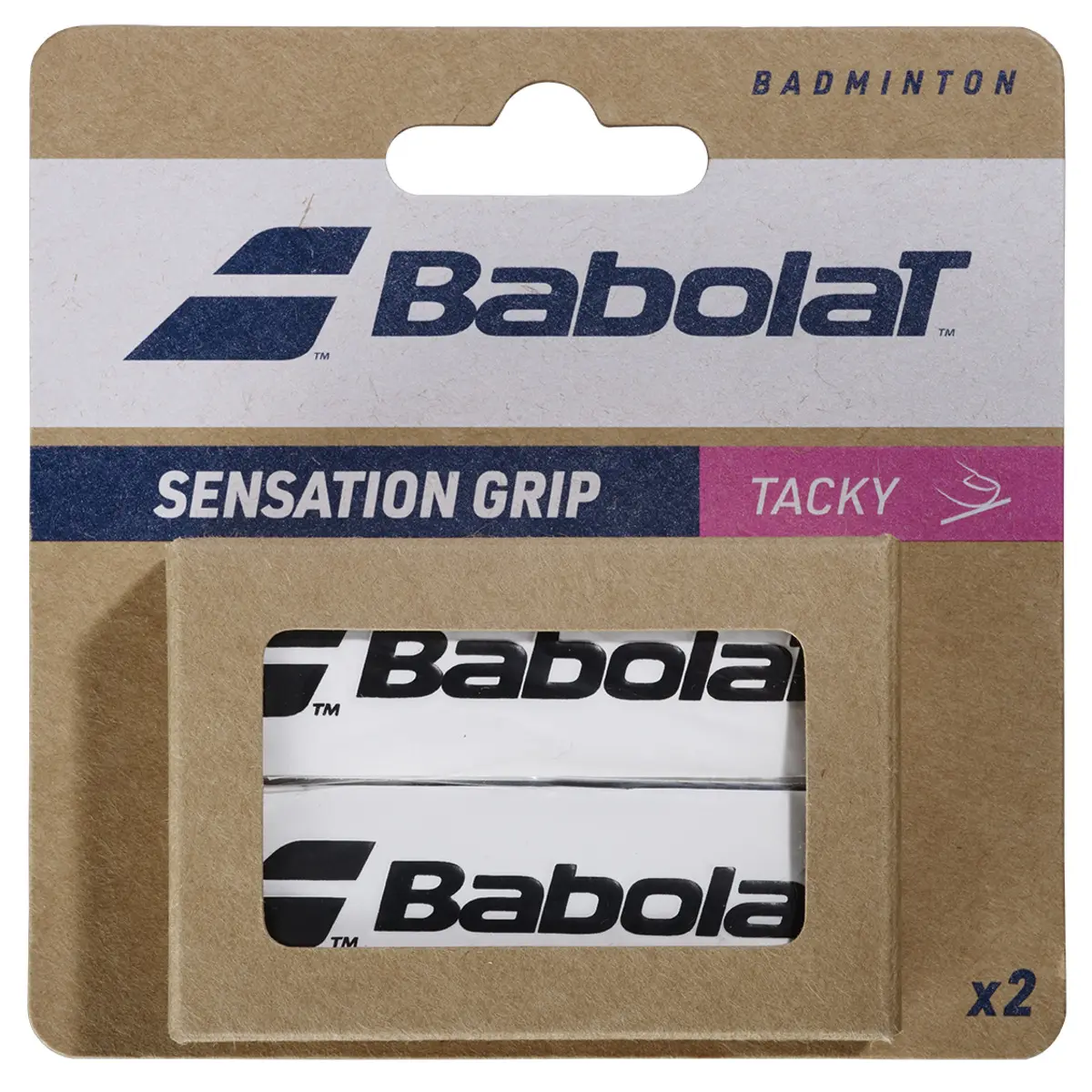Badmintongreep Babolat Sensation (x2)