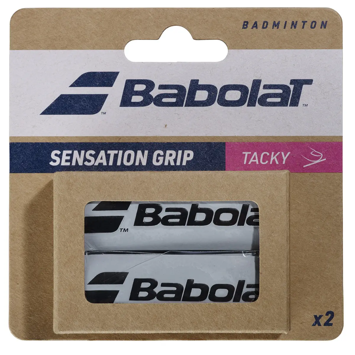 Badmintongreep Babolat Sensation (x2)