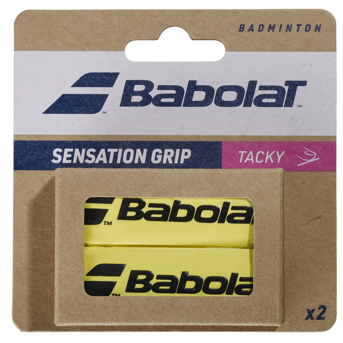 Badmintongreep Babolat Sensation (x2)