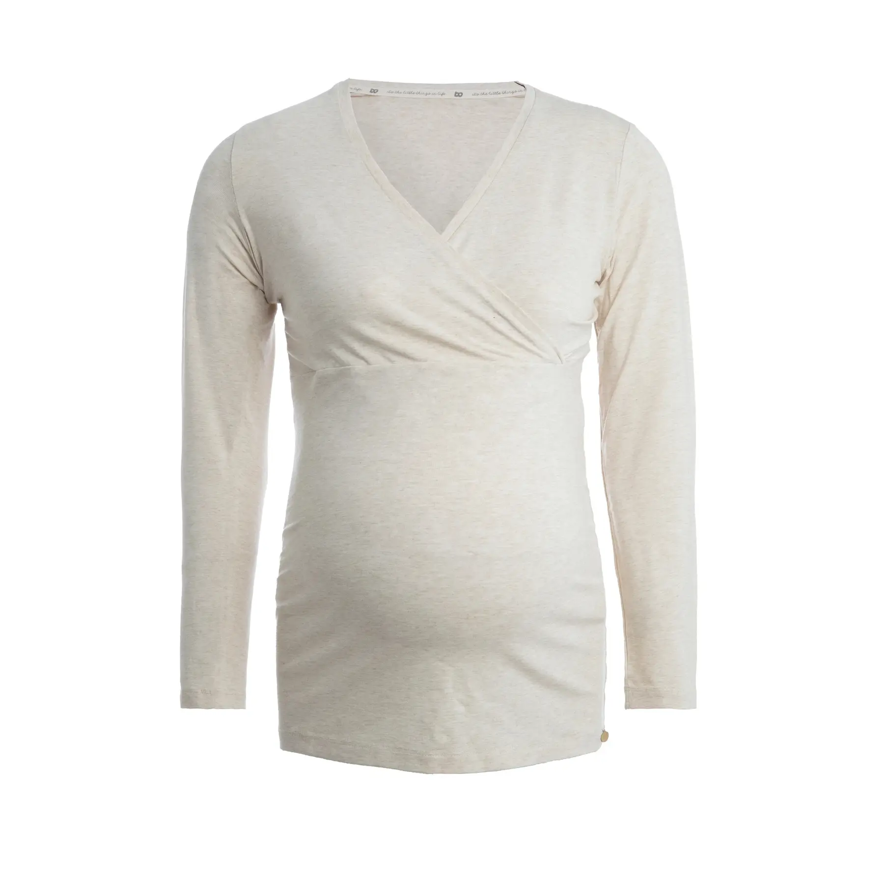 Women's Long Sleeve Maternity T-Shirt Baby's Only Glow