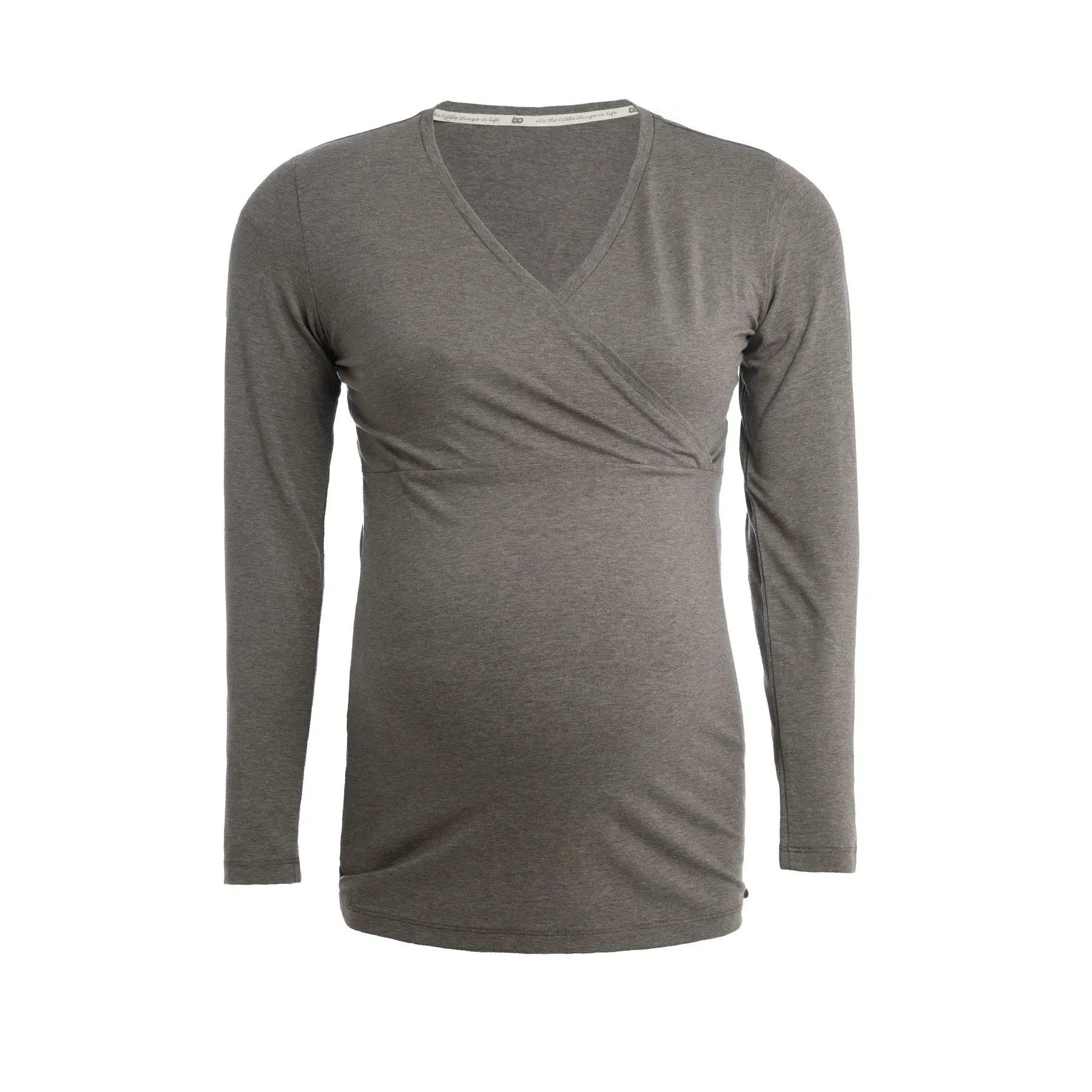 Women's Long Sleeve Maternity T-Shirt Baby's Only Glow