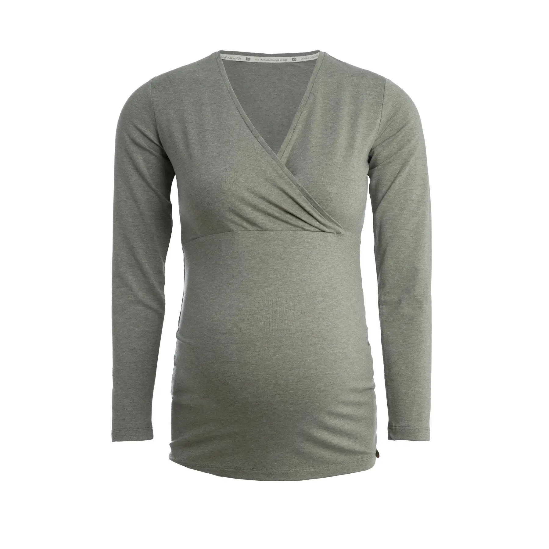 Women's Long Sleeve Maternity T-Shirt Baby's Only Glow