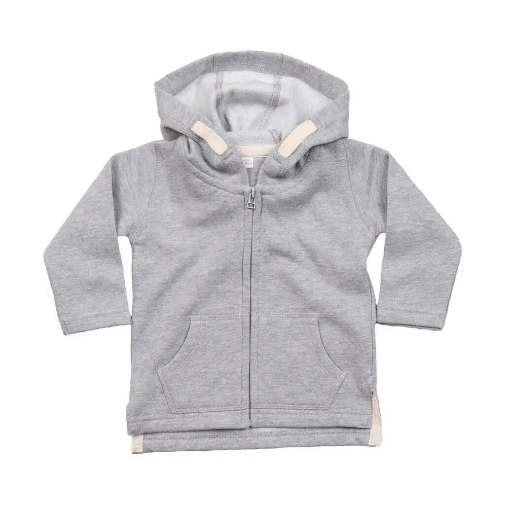 Babybugz Unisex Infant Gris Baby Hoodie