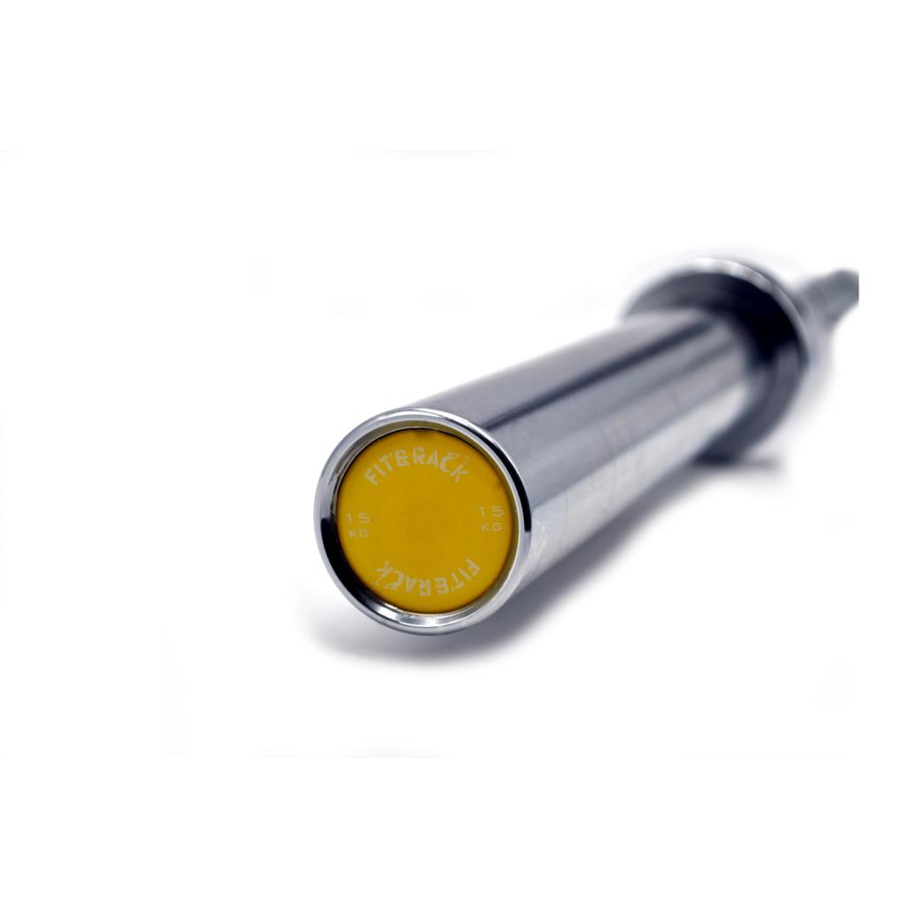 Fit & Rack Barre Olympique Competition 15kg, Gris, Taille TU