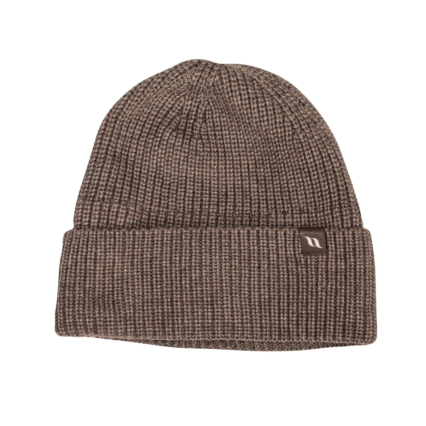 Back On Track Marron Wool Hat With A Cuff Ava
