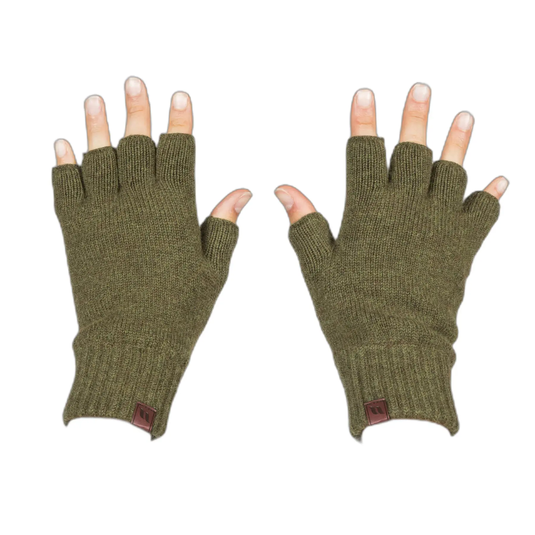 Back On Track Vert Half-Finger Riding Gloves Vide