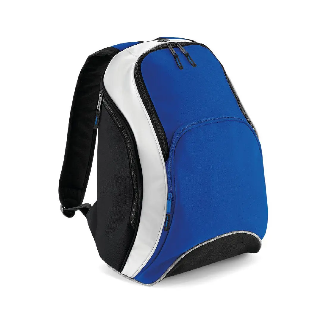Bag Base Unisex Bleu Backpack With Zipped Side Pockets