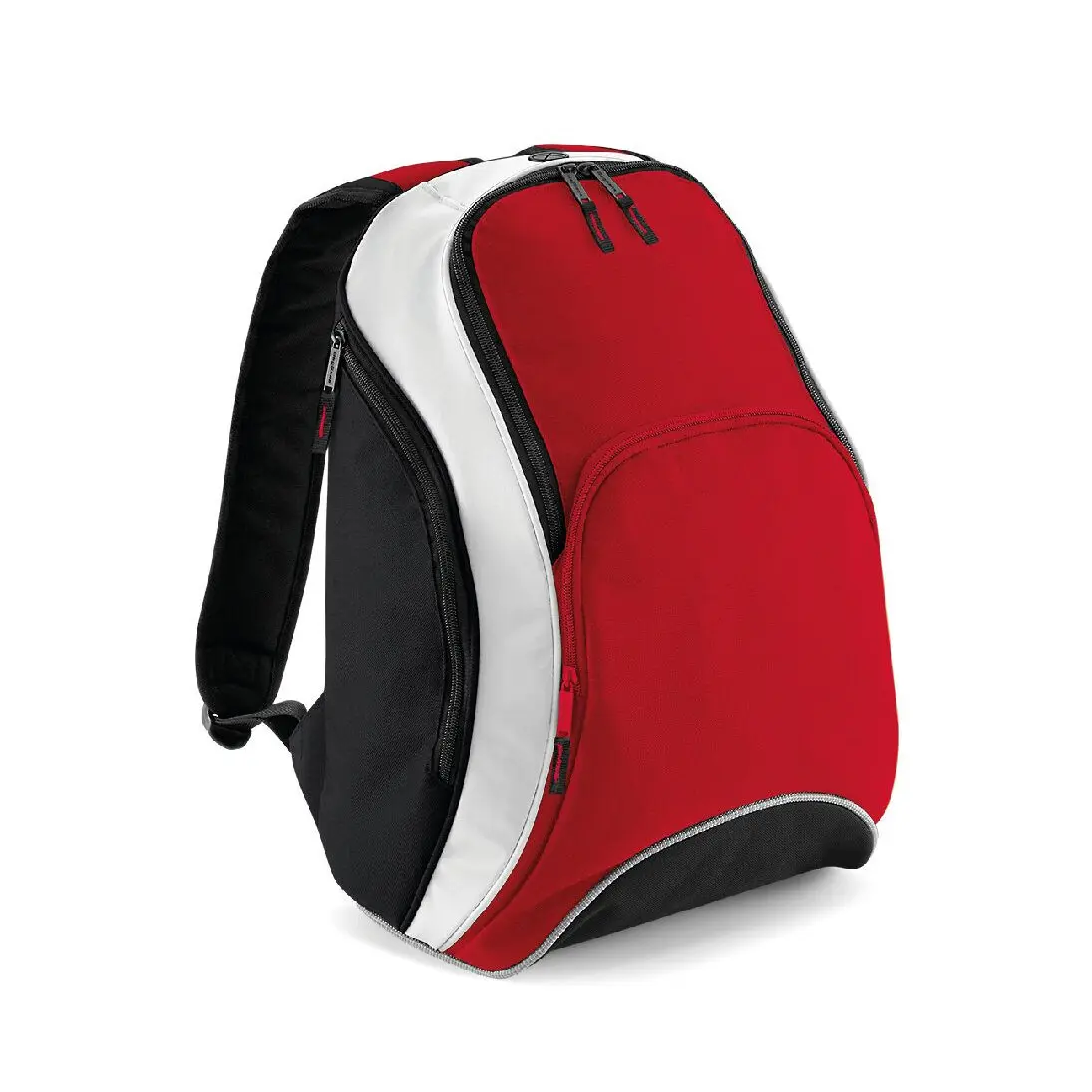 Bag Base Unisex Rouge Backpack With Zipped Side Pockets