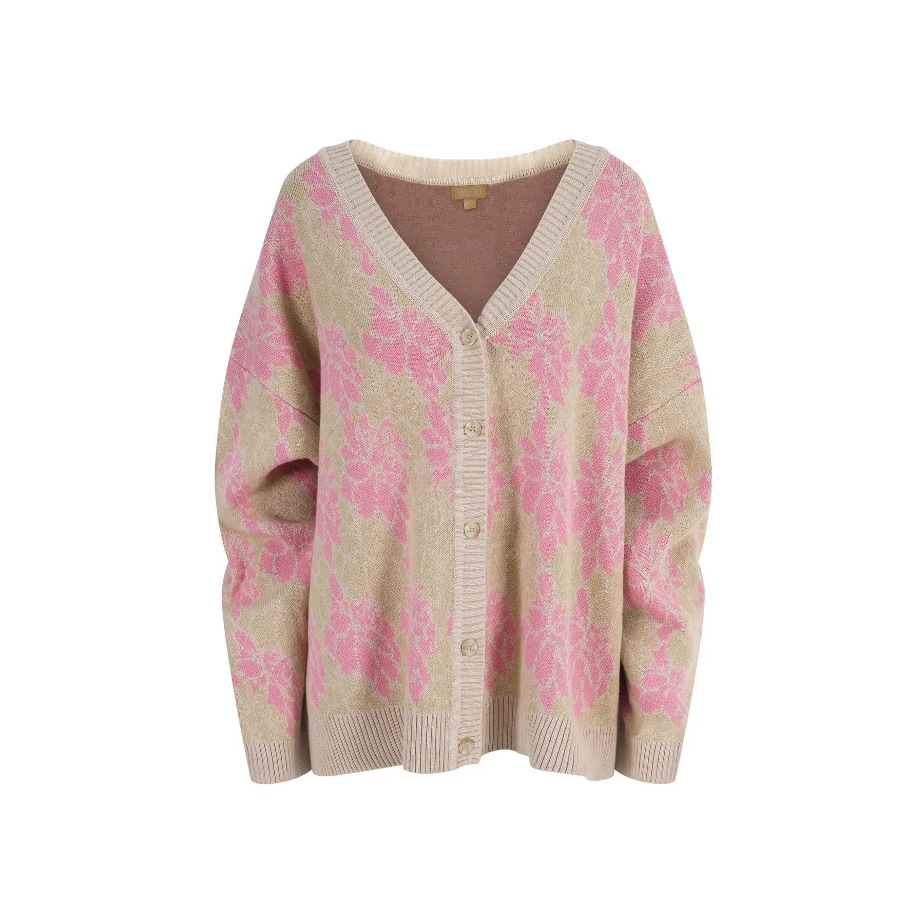 Image of Strickjacke, Damen Balou Floral